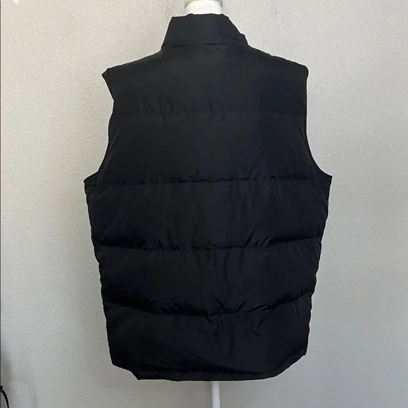 Lands End Down/Feather Puffer Vest Black Size XL - Picture 3 of 8